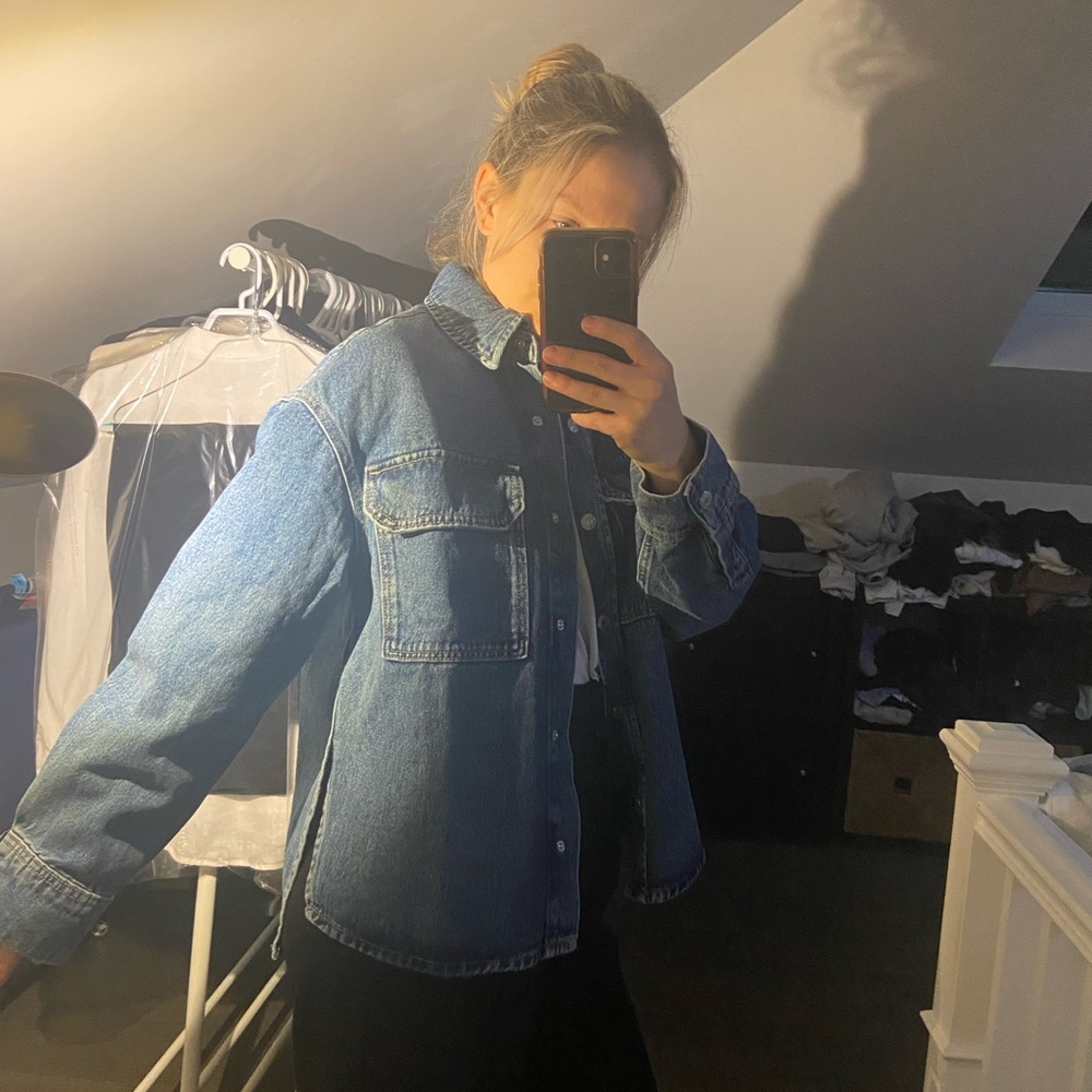 Mango Blue Jean Jacket - Picture 2 of 2